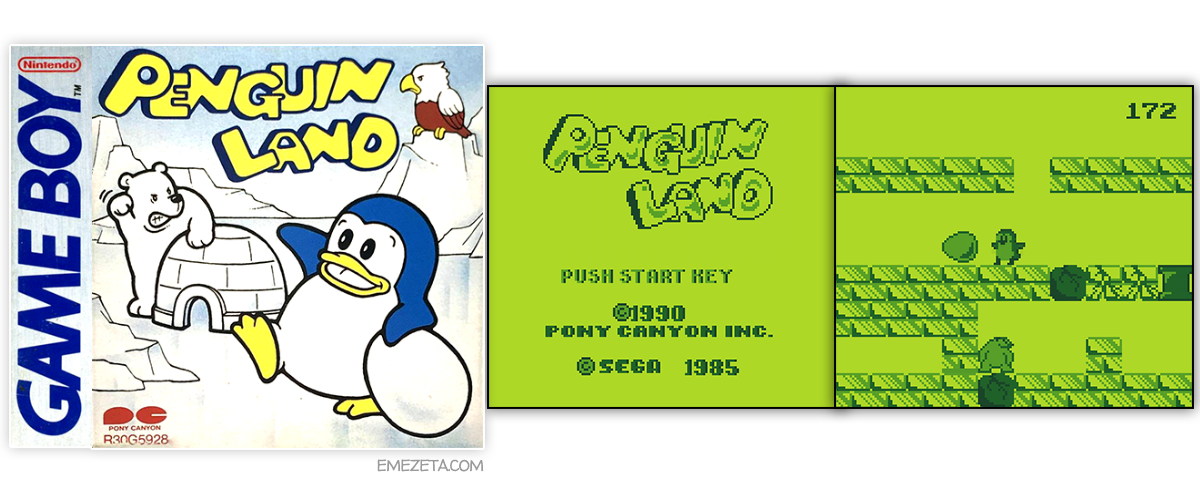 Juego Penguin Land port para GameBoy