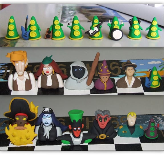 ajedrez aventuras graficas monkey island indiana jones simon sorcerer day tentacle maniac mansion loom