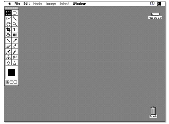 Aplicaciones antiguas: Adobe Photoshop 1.0