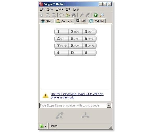 Aplicaciones antiguas: Skype 1.0