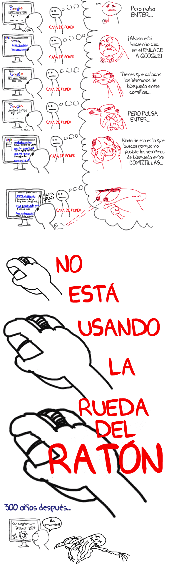 dolor geek no geek usar pc ordenador