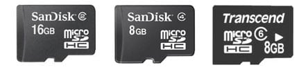 microsd clase 2 4 6 microsdhc sdhc