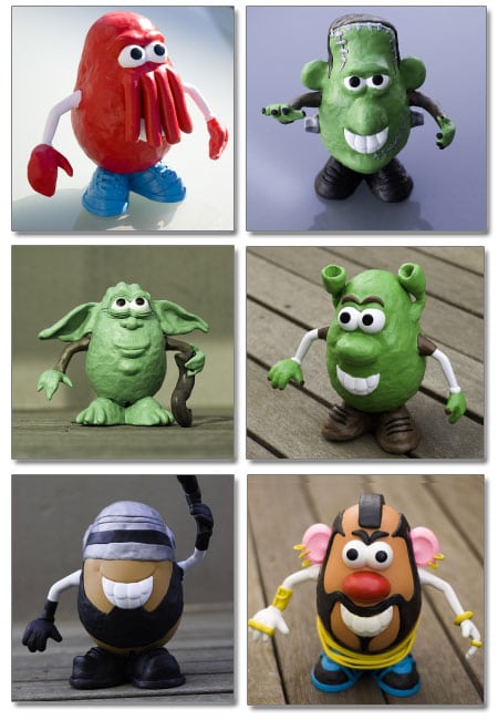 mr potato head señor cabeza papa patata
