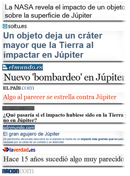 news júpiter titulares