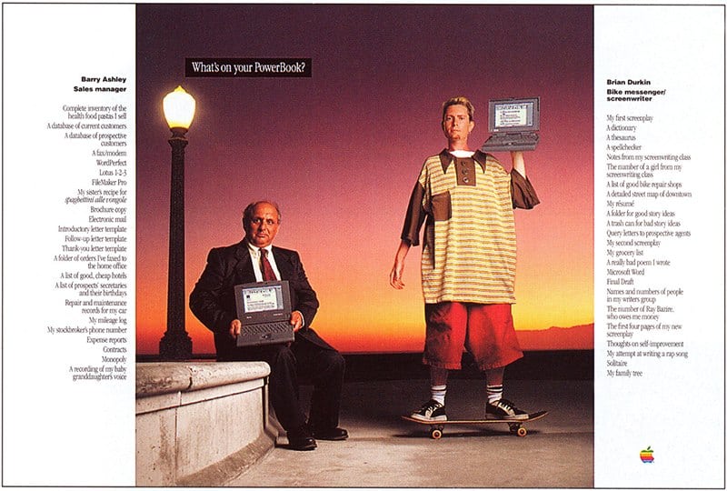 Publicidad retro: Apple PowerBook