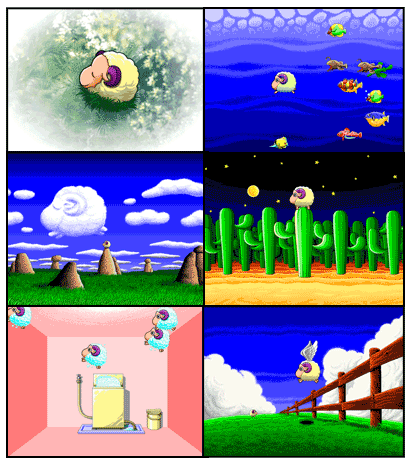 sheep screensaver