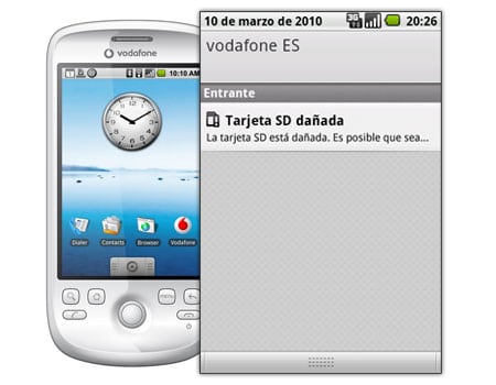 tarjeta sd dañada microsd