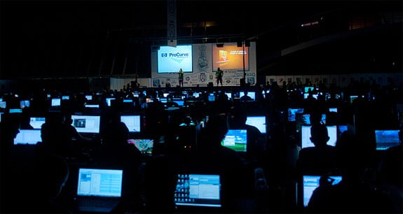 tlp2k10 tenerife lan party 2010 encendido pantallas