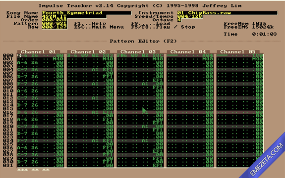 Formatos antiguos: Impulse Tracker