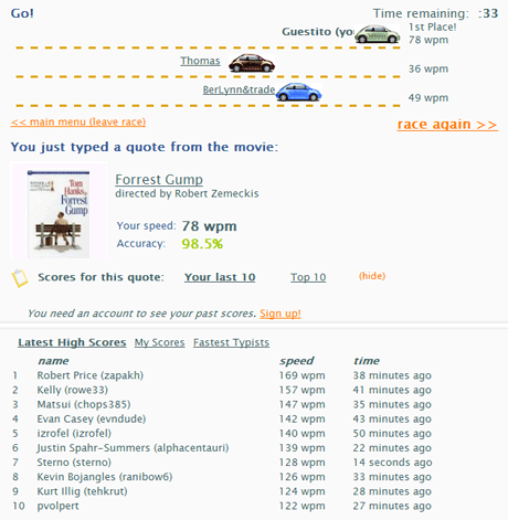 typeracer