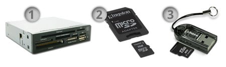 adaptador lector reader microsd usb