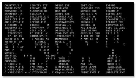 virus cascade falling letters