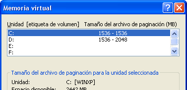 memoria virtual