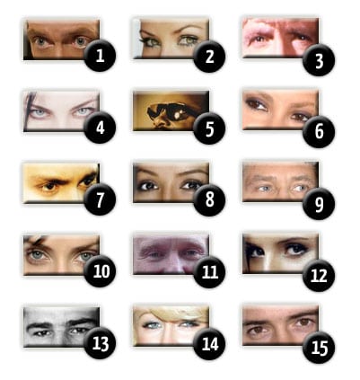 adivina ojos juego emezeta