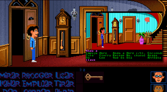 maniac mansion aventura gráfica