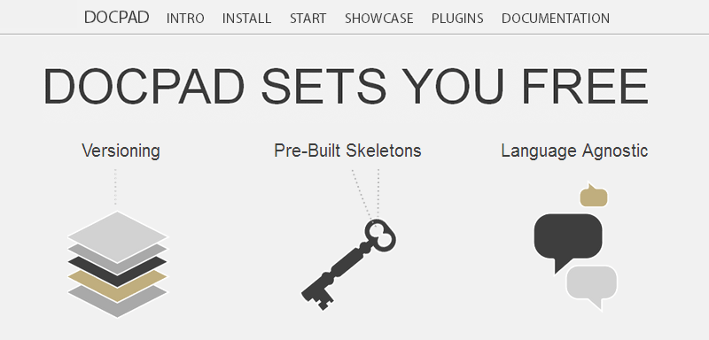Alternativas a WordPress: Docpad