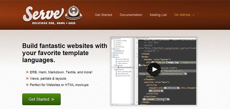 Alternativas a WordPress: GetServe