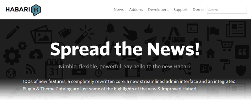 Alternativas a WordPress: Habari