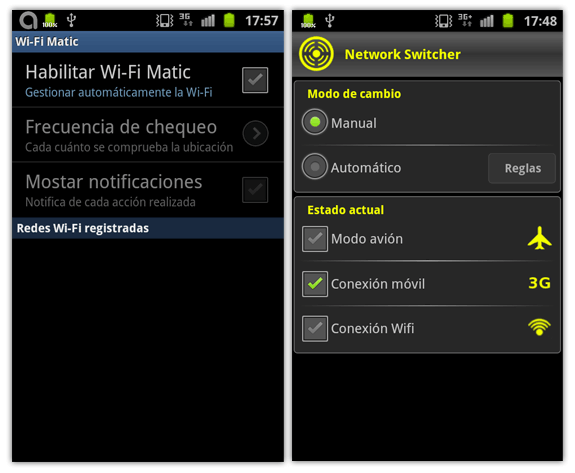 Wi-Fi Matic y Network Switcher