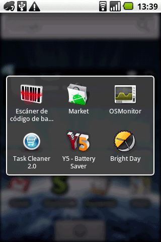 aplicaciones recientes android