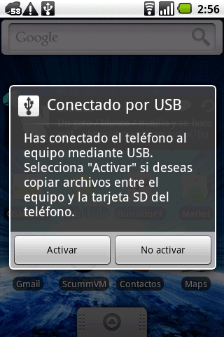 android usb activar copiar archivos ficheros