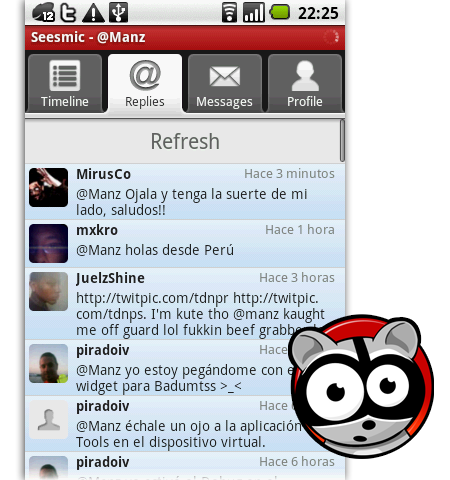 seesmic twitter android