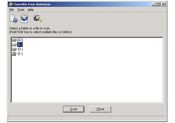 clamwin antivirus