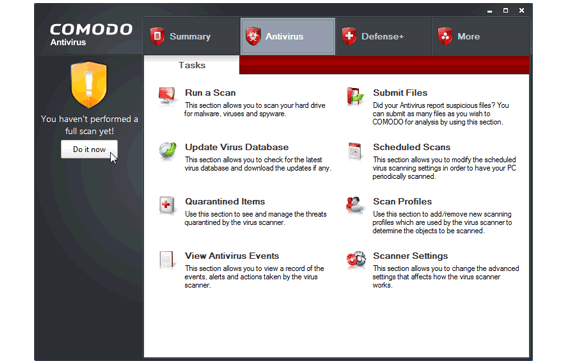 comodo antivirus