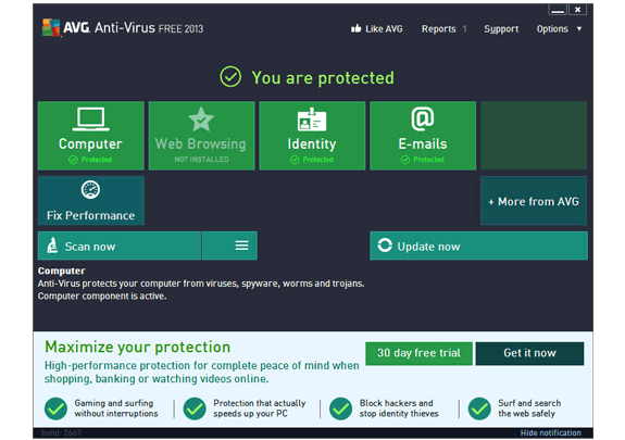 avg free antivirus