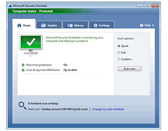 microsoft security essentials