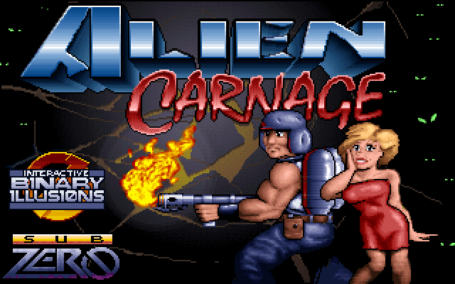 Alien Carnage (Halloween Harry)