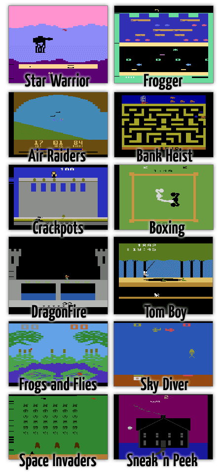 atari 2600 juegos
