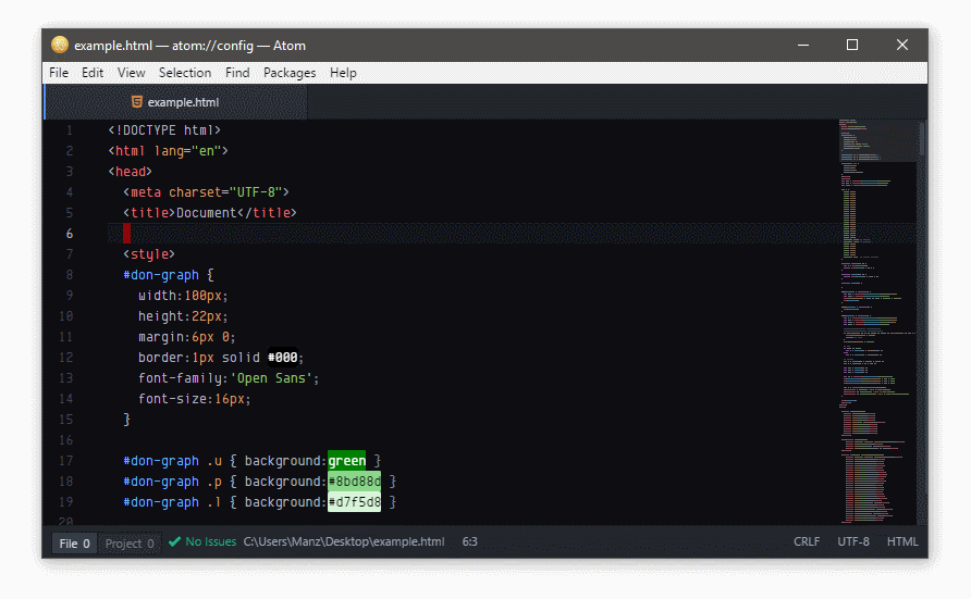 Atom CDNjs: Incluye las URLs a CDNs de librerías o frameworks