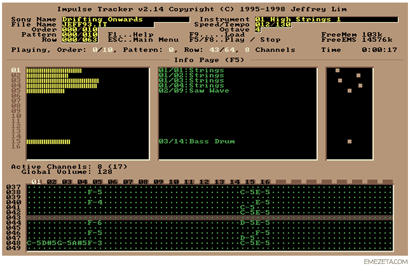 Trackers musicales: Impulse tracker