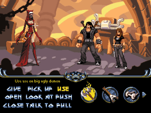 Aventura gráfica ficticia de Tim Schaffer: Brutal Legend
