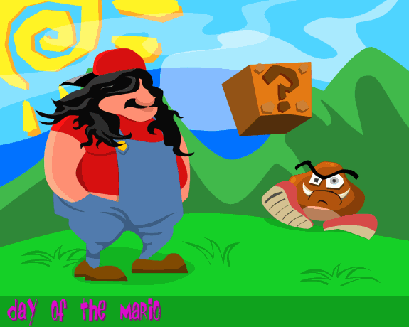 Aventura gráfica ficticia: The Day of the Mario