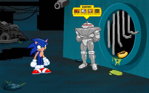 Aventura gráfica ficticia: Sonic the Hedgehog