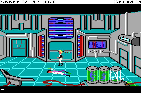 Aventura gráfica estilo Sierra: Space Quest Replicated Chapter 0