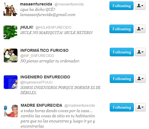 Bios de Twitter