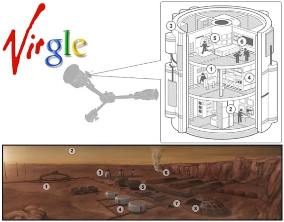 Productos ficticios de Google: Virgle