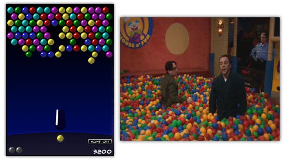 bubble bazinga sheldon big bang