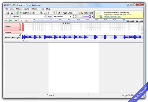 Capturar pantalla en video (screencast): Bbflashback