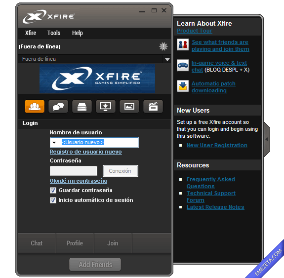 Capturar pantalla en video (screencast): Xfire