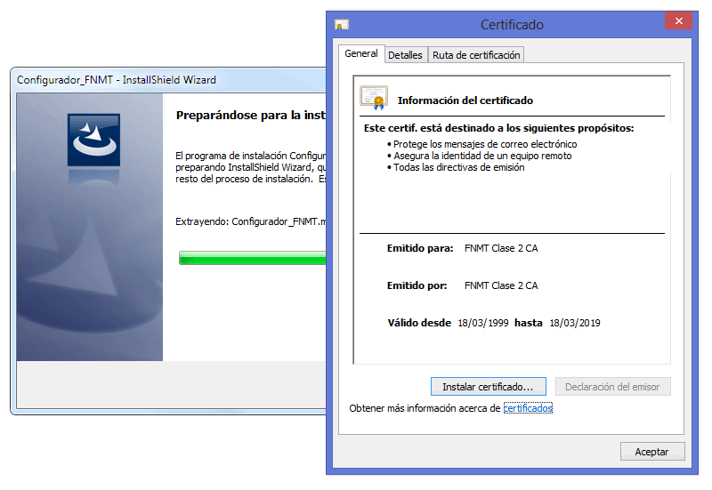 Configurador FNMT Clase 2 CA