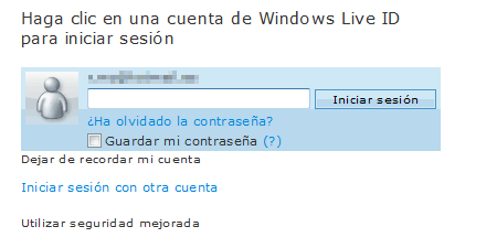 contraseña clave hotmail iniciar sesion