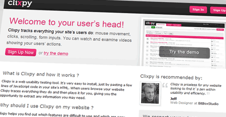 clixpy usabilidad web