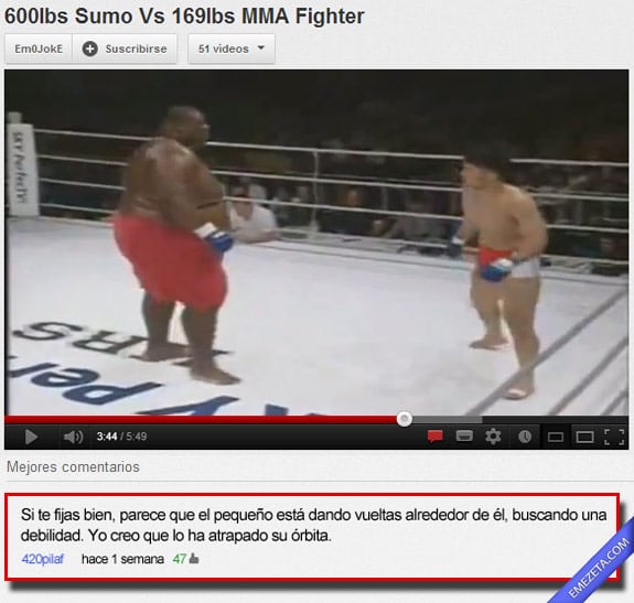 Comentarios de youtube: Orbita ring