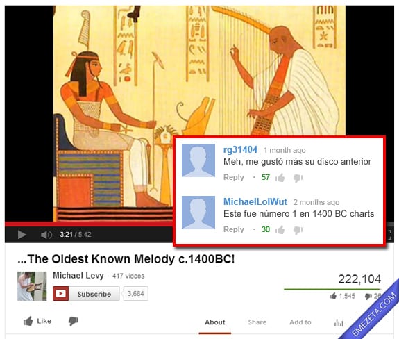 Comentarios de Youtube: Bbc charts