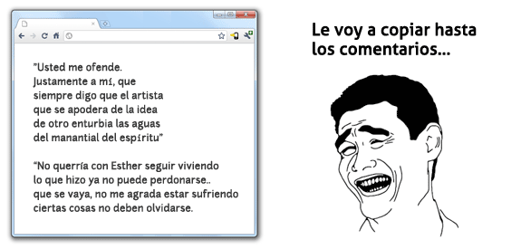 No hagas copias íntegras sistemáticas.