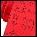 corbatas necktie tie math red